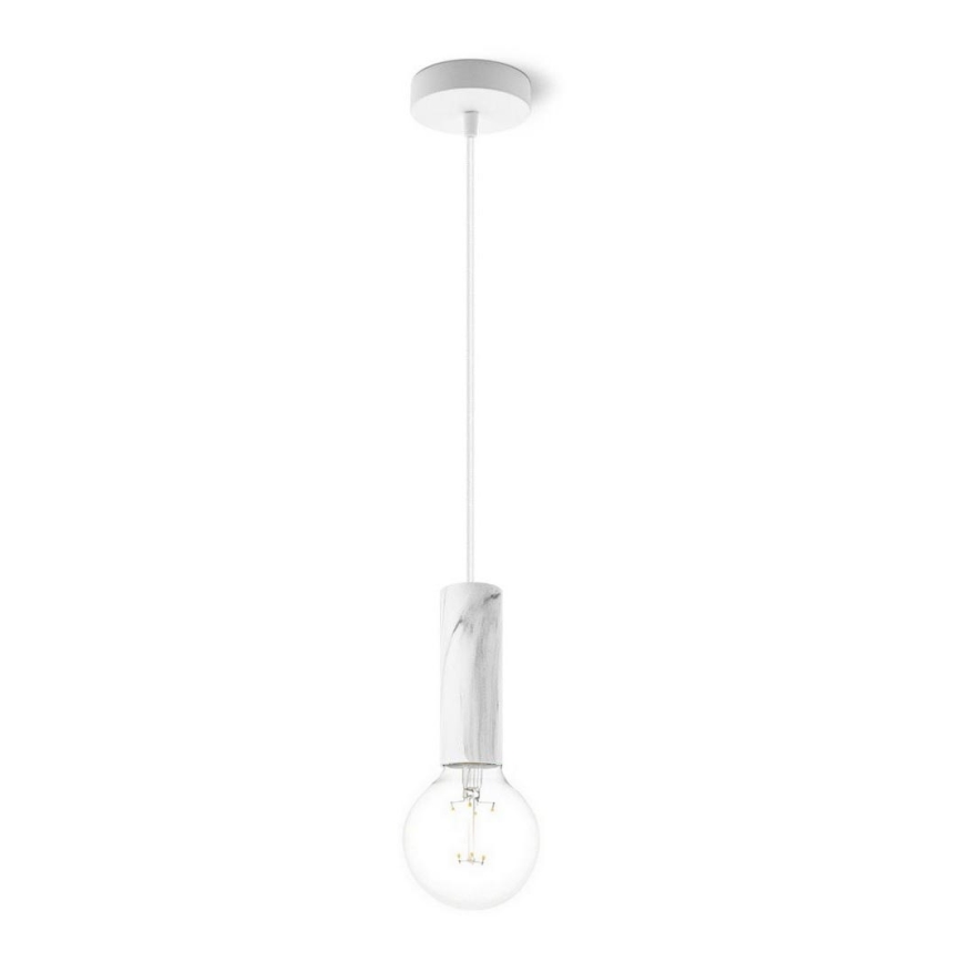 Chandelier on a string SAGA 1xE27/40W/230V marble