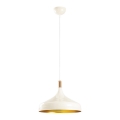 Chandelier on a string SAGLAM 1xE27/40W/230V white