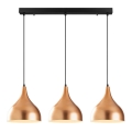 Chandelier on a string SAGLAM 3xE27/40W/230V