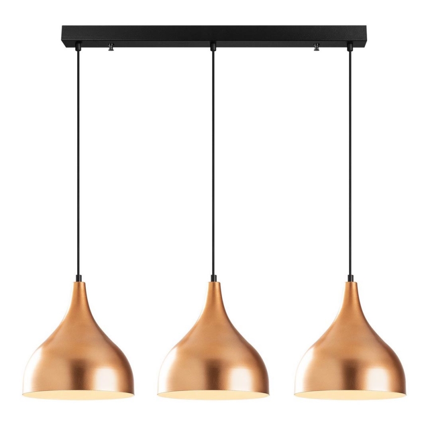 Chandelier on a string SAGLAM 3xE27/40W/230V