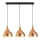 Chandelier on a string SAGLAM 3xE27/40W/230V