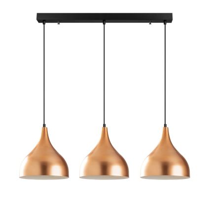 Chandelier on a string SAGLAM 3xE27/40W/230V