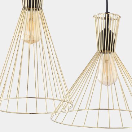 Chandelier on a string SAHARA 3xE27/60W/230V