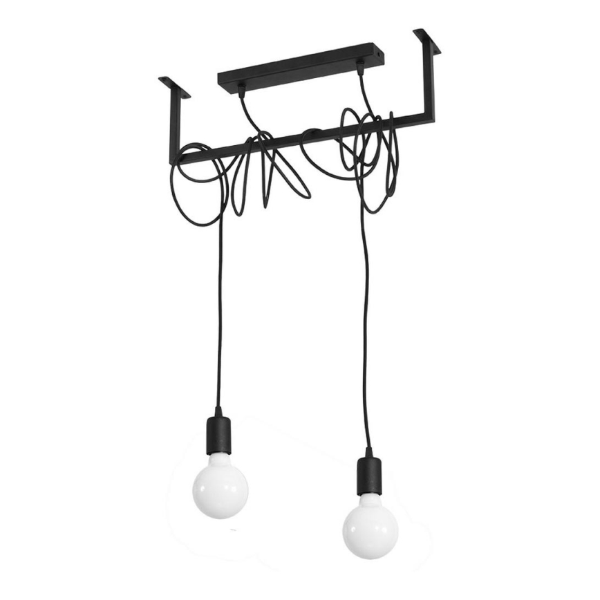 Chandelier on a string SALAMANCA 2xE27/60W/230V