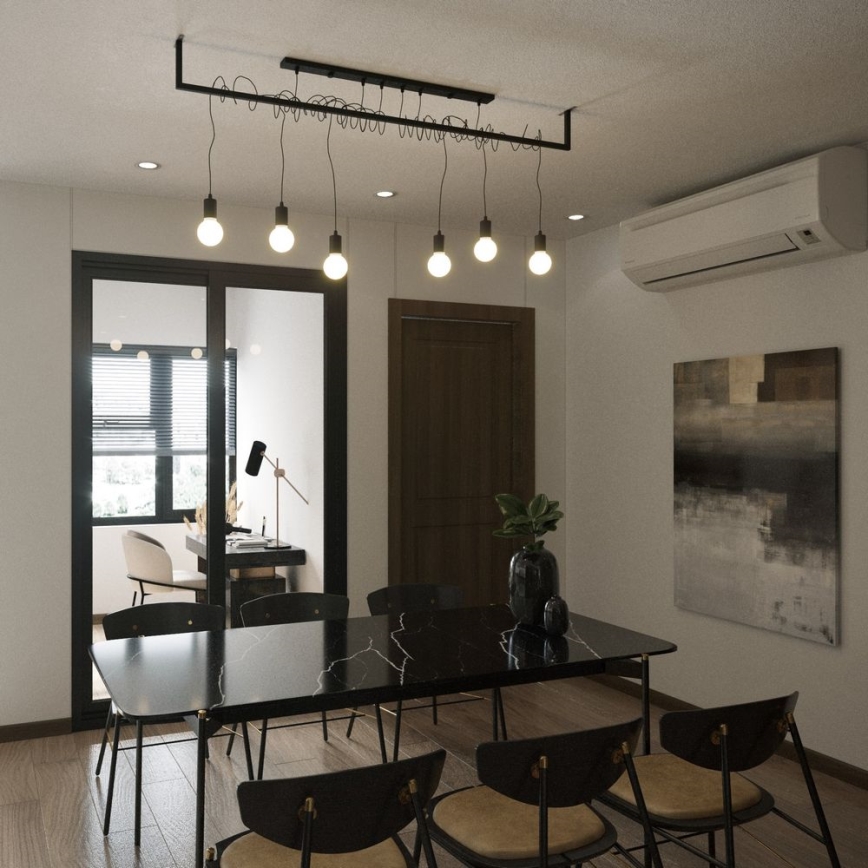 Chandelier on a string SALAMANCA 2xE27/60W/230V