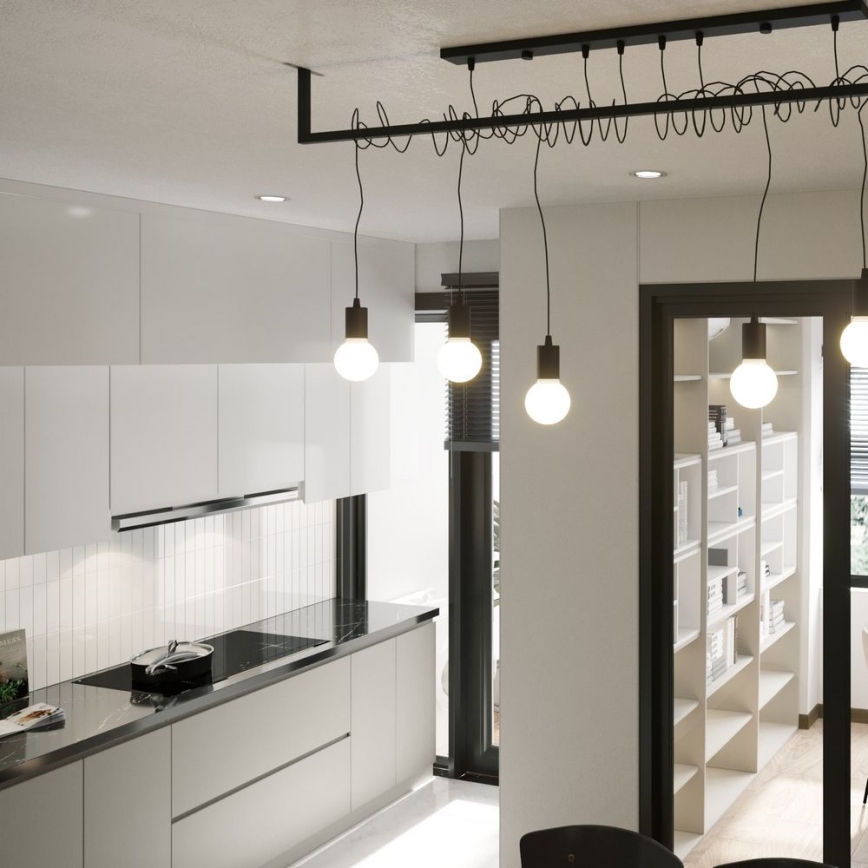 Chandelier on a string SALAMANCA 2xE27/60W/230V