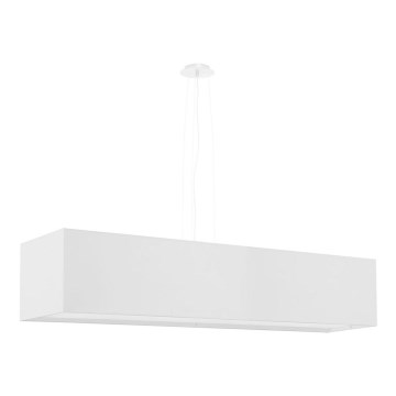 Chandelier on a string SANTA 5xE27/60W/230V 120 cm white