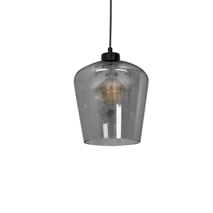 Chandelier on a string SANTIAGO 1xE27/60W/230V black