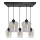 Chandelier on a string SANTIAGO 5xE27/60W/230V clear