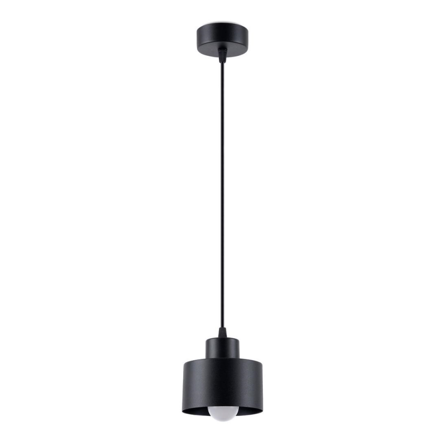 Chandelier on a string SAVAR 1xE27/60W/230V black