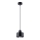 Chandelier on a string SAVAR 1xE27/60W/230V black