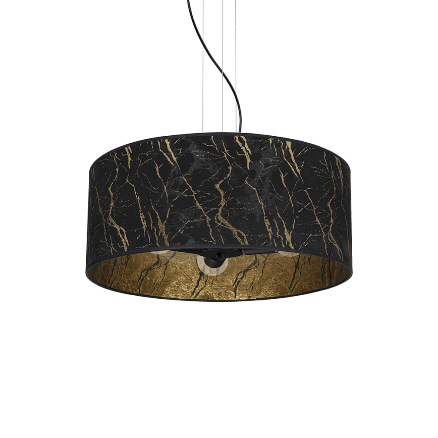 Chandelier on a string SENSO 3xE27/60W/230V black