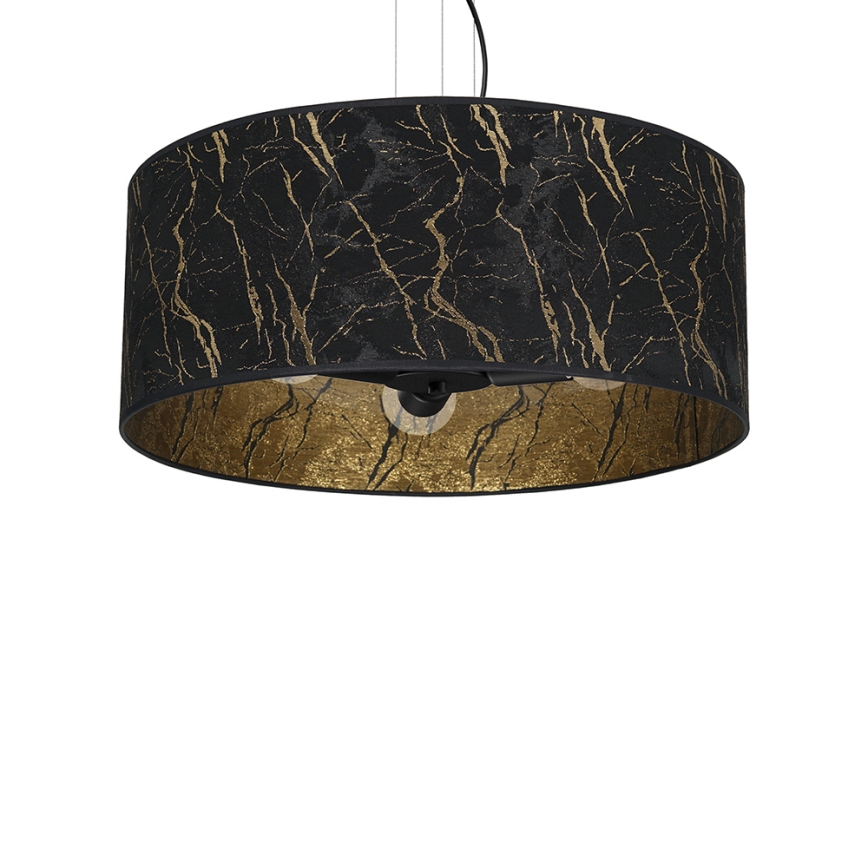 Chandelier on a string SENSO 3xE27/60W/230V black