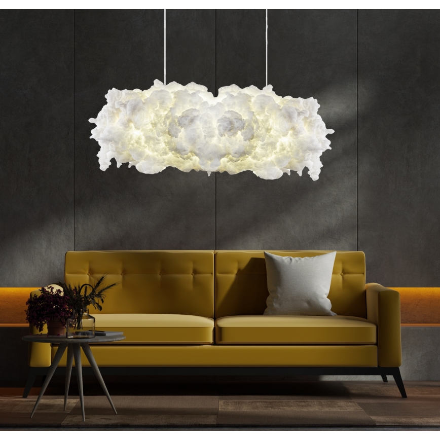 Chandelier on a string SERENE 1xE27/40W/230V white
