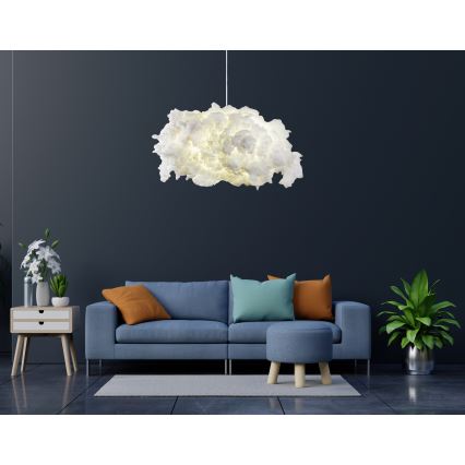 Chandelier on a string SERENITY 1xE27/40W/230V white