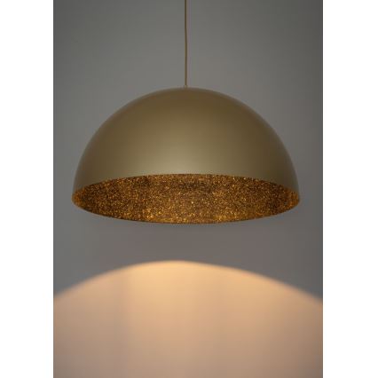 Chandelier on a string SFERA 1xE27/60W/230V d. 70 cm gold/black