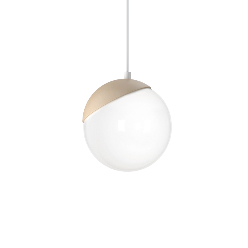 Chandelier on a string SFERA WOOD 1xE14/40W/230V