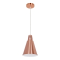 Chandelier on a string SHADE 1xE27/15W/230V copper
