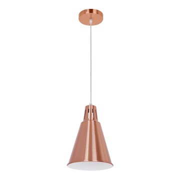 Chandelier on a string SHADE 1xE27/15W/230V copper