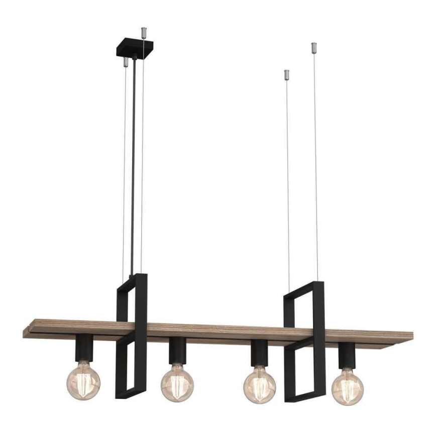 Chandelier on a string SHELF 4xE27/60W/230V