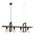 Chandelier on a string SHELF 4xE27/60W/230V