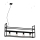 Chandelier on a string SHELF 4xE27/60W/230V