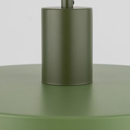 Chandelier on a string SILA 1xE27/15W/230V d. 30 cm green