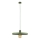 Chandelier on a string SILA 1xE27/15W/230V d. 40 cm green