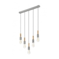 Chandelier on a string SIMON 5xE27/60W/230V