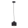 Chandelier on a string SIMPLY BLACK 1xE27/60W/230V