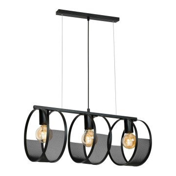 Chandelier on a string SINER 3xE27/60W/230V
