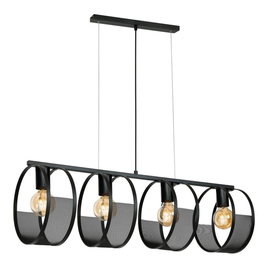 Chandelier on a string SINER 4xE27/60W/230V