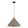 Chandelier on a string SINGLE 1xE27/15W/230V brass/beech
