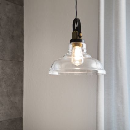 Chandelier on a string SINGLE 1xE27/60W/230V