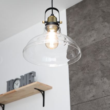 Chandelier on a string SINGLE 1xE27/60W/230V