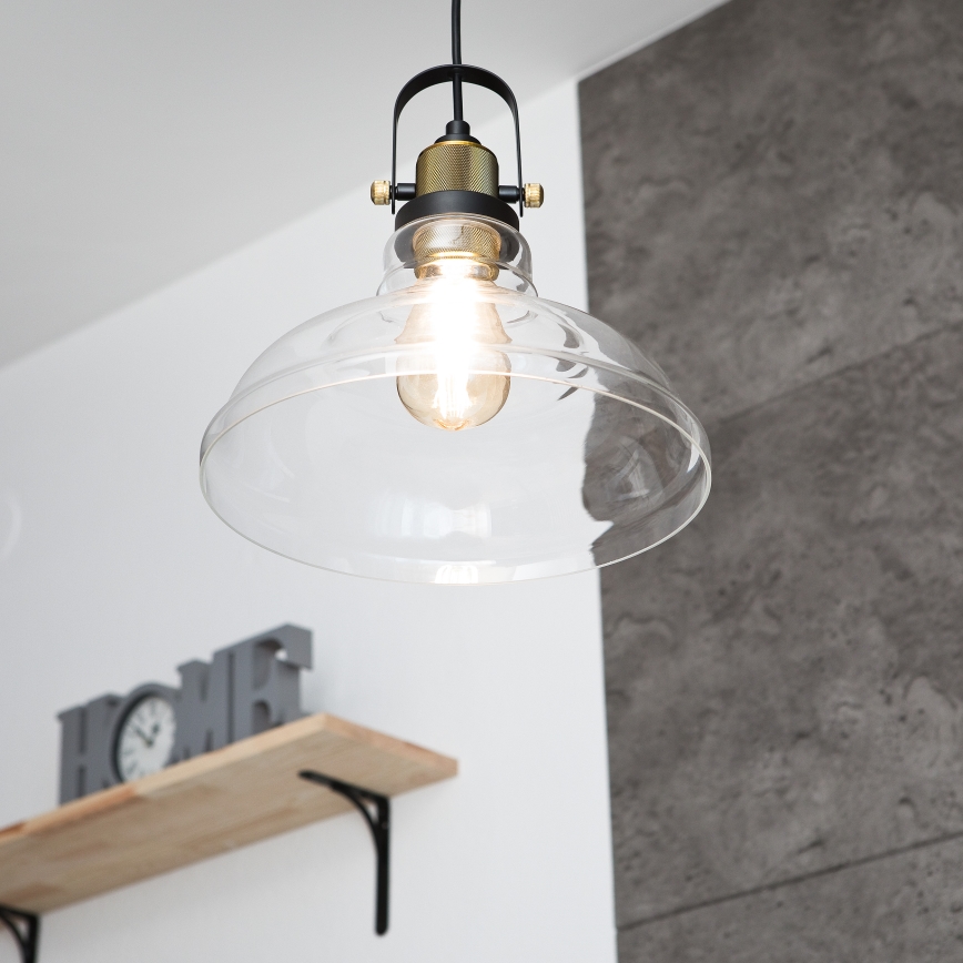 Chandelier on a string SINGLE 1xE27/60W/230V