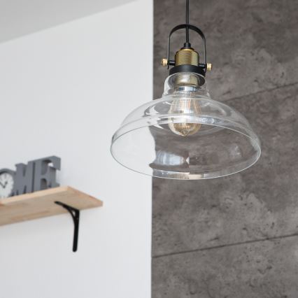 Chandelier on a string SINGLE 1xE27/60W/230V