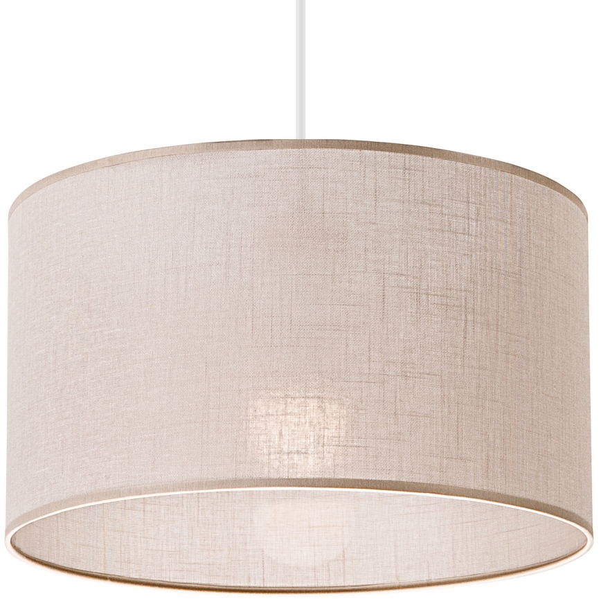 Chandelier on a string SIRJA 1xE27/60W/230V beige