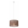 Chandelier on a string SIRJA 1xE27/60W/230V brown