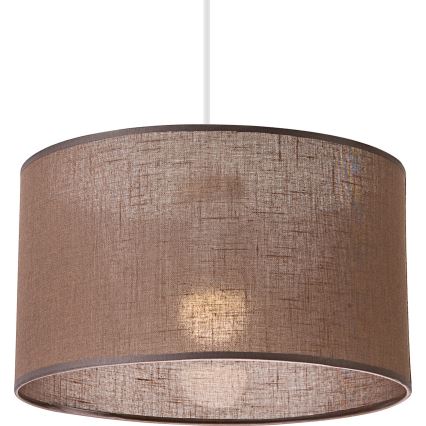 Chandelier on a string SIRJA 1xE27/60W/230V brown