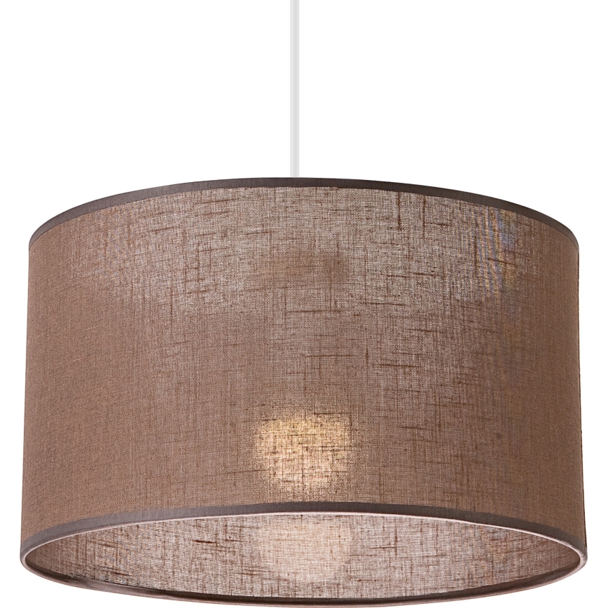 Chandelier on a string SIRJA 1xE27/60W/230V brown