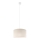Chandelier on a string SIRJA 1xE27/60W/230V creamy