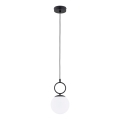 Chandelier on a string SITRO 1xE14/10W/230V black/white