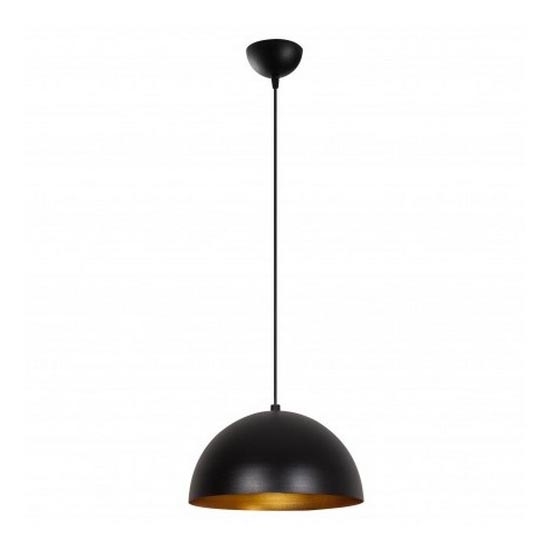 Chandelier on a string SIVANI 1xE27/40W/230V black