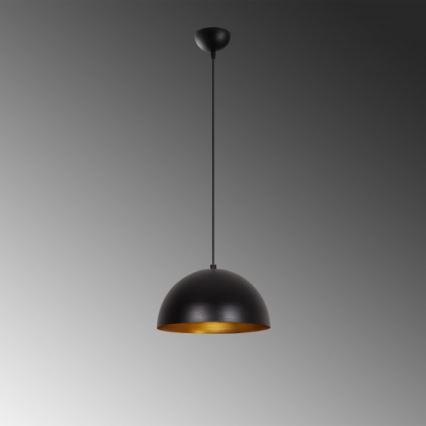 Chandelier on a string SIVANI 1xE27/40W/230V black