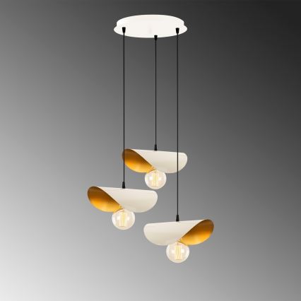 Chandelier on a string SIVANI 3xE27/100W/230V