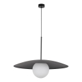 Chandelier on a string SLATE 1xE27/15W/230V d. 65 cm black