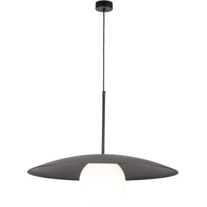 Chandelier on a string SLATE 1xE27/15W/230V d. 65 cm black