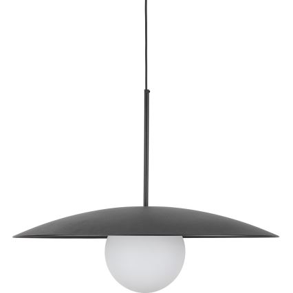 Chandelier on a string SLATE 1xE27/15W/230V d. 65 cm black