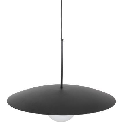 Chandelier on a string SLATE 1xE27/15W/230V d. 65 cm black